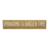 Spring In Bloom Springtime is Garden Time Sign-Lange General Store