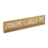 Spring In Bloom Springtime is Garden Time Sign-Lange General Store