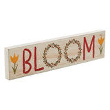 Spring In Bloom Tulips & BLOOM Wall Sign-Lange General Store