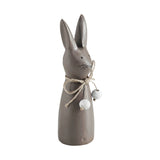 Spring In Bloom Wooden Cone Bunny-Lange General Store