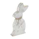 Spring In Bloom Wooden Upright Bunny Silhouette w/ Twine-Lange General Store