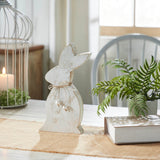 Spring In Bloom Wooden Upright Bunny Silhouette w/ Twine-Lange General Store