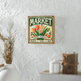 Spring Market Flowers Sale Block Sign-Lange General Store