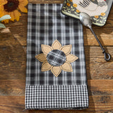 Stanton Black w/Sunflower Dishtowel-Lange General Store