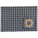 Stanton Black Sunflower Placemats-Lange General Store