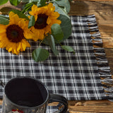 Stanton Black Table Runner-Lange General Store