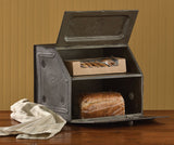 Star Metal Bread Box - Black-Lange General Store