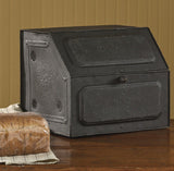 Star Metal Bread Box - Black-Lange General Store