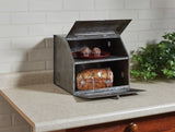 Star Metal Bread Box - Galvanized-Lange General Store