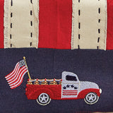 Star Spangled Truck Table Runner-Lange General Store