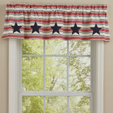 Stars and Stripes Valance-Lange General Store