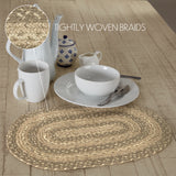 Stonebrook Braided Oval Placemat
