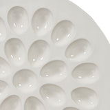 Stoneware Deviled Egg Platter-Lange General Store