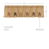 Stratford Burlap Valance