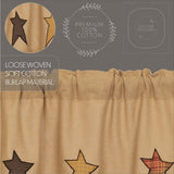 Stratford Burlap Valance