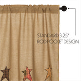 Stratford Burlap Valance