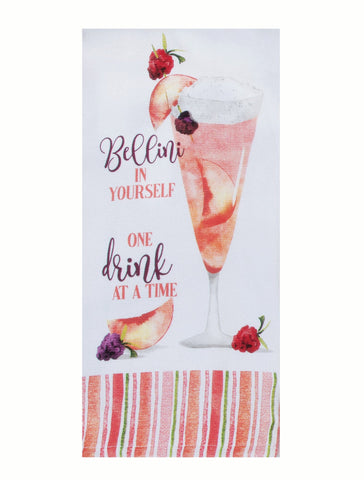 Summer Sippin' Bellini Terry Towel-Lange General Store