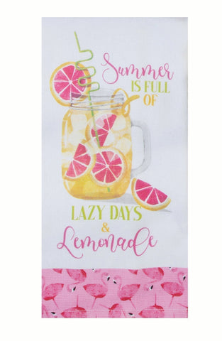 Summer Sippin' Lemondade Terry Towel-Lange General Store