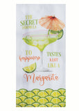 Summer Sippin' Margarita Terry Towel-Lange General Store