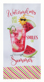 Summer Sippin' Watermelon Terry Towel-Lange General Store