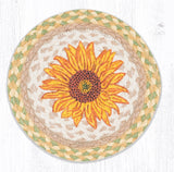 Sunflower Braided Trivet Set-Lange General Store