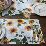 Sunflower Toile Placemats-Lange General Store