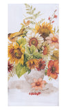 Sunflower Whispers Vase Terry Towel-Lange General Store