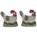 Sussex Hen Salt & Pepper Shaker Set-Lange General Store