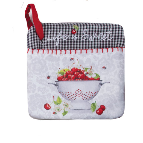 Sweet Cherry Pocket Mitt-Lange General Store