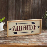 Sweet Freedom Wooden Sign-Lange General Store