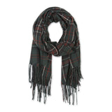 Taylor Plaid Scarf - Green-Lange General Store
