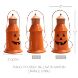 Tealight Holder Halloween Lantern-Lange General Store