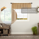 Tobacco Cloth Khaki Valance 72"-Lange General Store