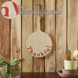 Thankful Round Cutting Board Sign-Lange General Store