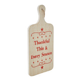 Thankful This & Every Season Cutting Board Sign-Lange General Store