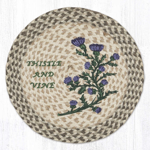 Thistle & Vine Braided Chair Pad-Lange General Store