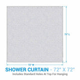 Tinderbox Brown Plaid Shower Curtain