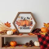 Tis the Season Fall Hexagon Sign 8x7-Lange General Store