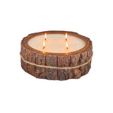 Tree Bark Pot Hand-Poured Soy Scented Candle - Medium