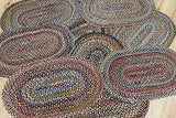 Uniquely Yours Collection Braided Rugs - Oval-Lange General Store