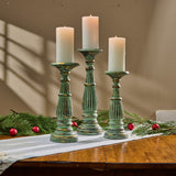 Verdi Green Candlesticks