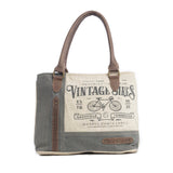 Vintage Bikes Handbag-Lange General Store