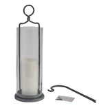Vintage Iron Hook Hanging Pillar Candle Holders