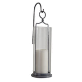 Vintage Iron Hook Hanging Pillar Candle Holders