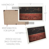 Vintage USA Flag Since 1776 Sign-Lange General Store