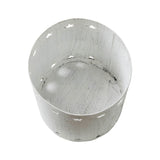 Votive Candle Holder Stars White-Lange General Store