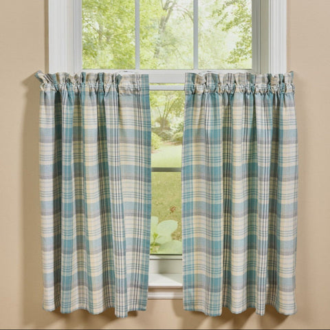 Water Blue Plaid Tiers-Lange General Store