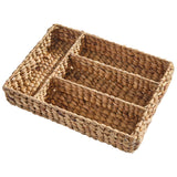 Water Hyacinth Cutlery Basket-Lange General Store