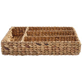 Water Hyacinth Cutlery Basket-Lange General Store