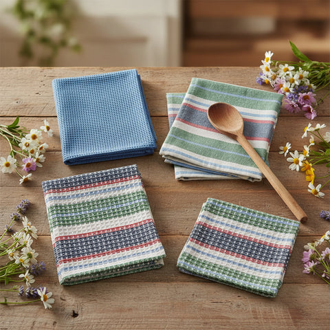 Waterton Dishtowel and Dishcloth Set-Lange General Store